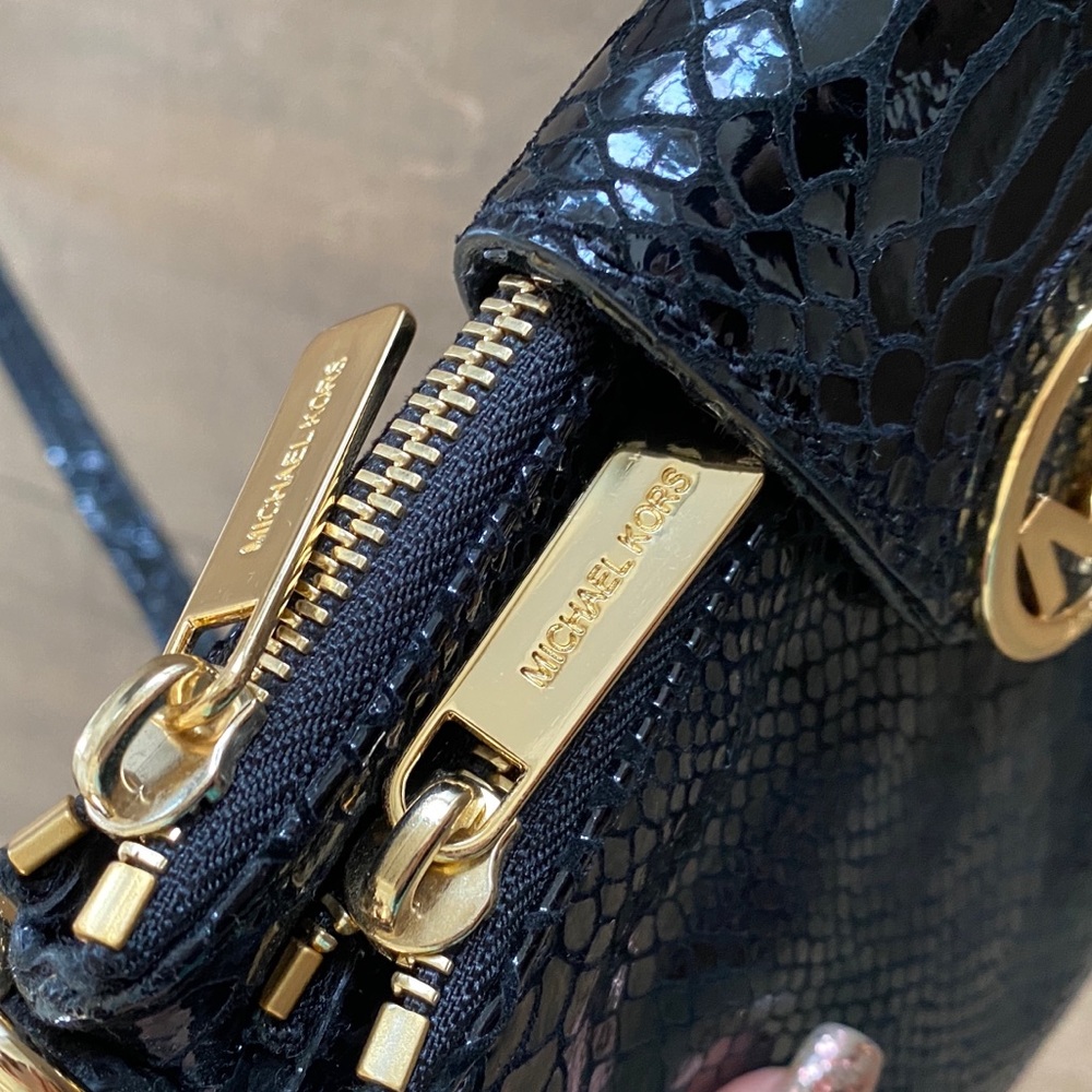 Michael Kors Large Fulton Python Crossbody Bag - image 4